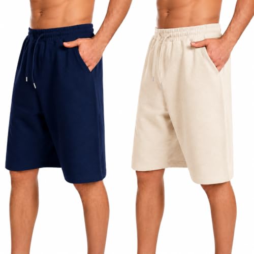 Image of Shorts for Men | Combo Set of 2 Shorts | Soft Fabric | Regular Fit | Sizes (S,M,L,XL,XXL,3XL,4XL,5XL)