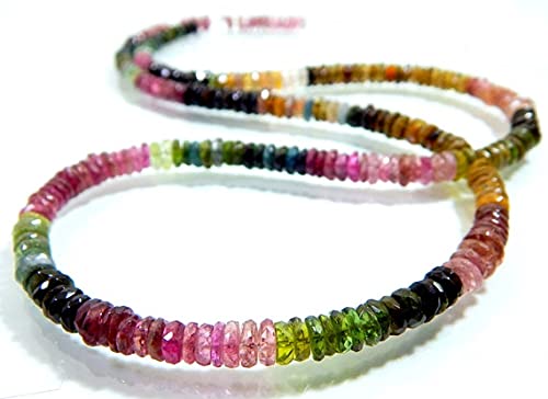 Aigue-marine naturelle en rondelles lisses 10x4mm, fil de perles de qualité supérieure