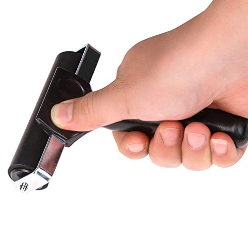 GuDoQi Gummiwalze, 2 Stück Andrückwalze (6 & 10 cm), Linoldruck Set für Druckgrafiken, Tapeten, Blockdruckstempeln, Anti-Rutsch-Klebeband, Bauwerkzeuge