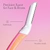 Billie - Dermaplane Refill Blades - Stainless Steel Blades with Safety Micro-guards - Nickel-free - Gently Exfoliates Skin - 3 count