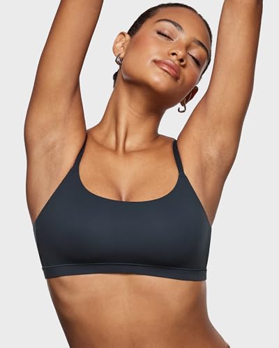 Image of INLYRIC Women's Inbarely Bralettes Cami Bras No Underwire Wireless Seamless Unlined Comfort Sports Bra