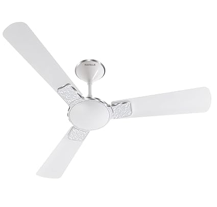 Havells Enticer Hues 74W Silver Decorative Ceiling Fan, Fhceastchs48, Sweep: 1200 Mm
