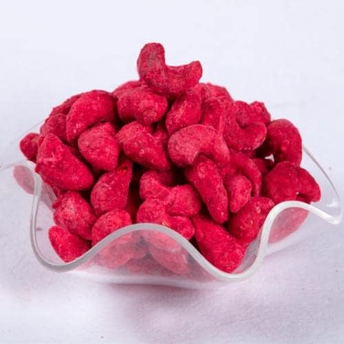 Image of Ancy Dried Strawberrry 500 Grams (250 Grams X 2) - Juicy, Sweet and Chewy Snack Rich in Vitamins & Fiber | No Added Sugar | Loved by Kids, Travellers and Cooking Friendly Moms | Vegan Starwberries | Easy to Pack for Trips, or Decorating Cakes, Cupcakes, Ice-Cream and More | Freeze-Dried Strawberries | Dehydrated Dry Fruit