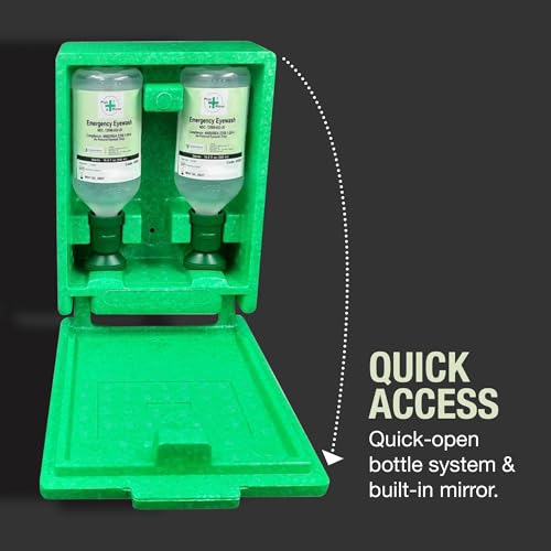 New Plum - Plus Rinse Small Eyewash Station - 45852 - Within Dustproof Station - Thumbnail 4