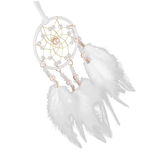 Levemolo Car Dreamcatcher Decor Boho Hanging Ornament for Bedroom Automotive Interior Serene Wall Art for Home Decor Unique Idea