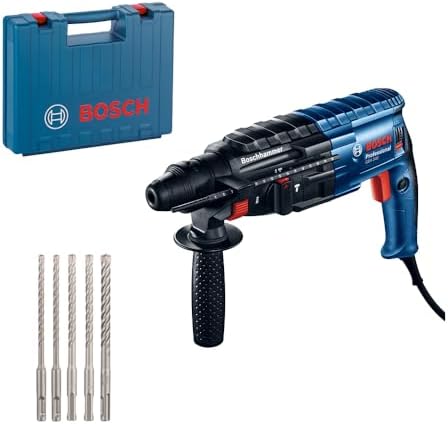 Bosch GBH 240 Kırıcı Delici + 5 parça SDS Plus Aksesuar Seti - Görsel 1