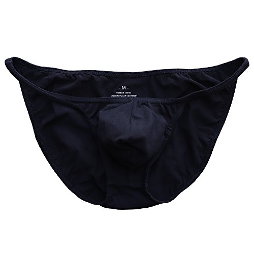 Musclealive Herren Briefs Weiche Ausbuchtung Bikini Sexy Thong Trunks Mode Unterwäsche