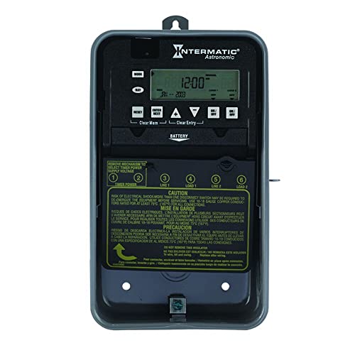 Intermatic ET8215C Astronomic Electronic Time Switch - Automated Weekly Scheduling, Multi-Volt Operation, to-The-Minute Programming - Astronomic Feature for Intelligent Lighting by Intermatic - Used condition - US$204.24