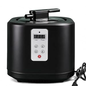 PEEKO Larger 4L Portable Sauna Steamer for Home Sauna Tent, 4L 1500W Upgrated Steam Generator for Sauna, 16 Levels, 99 MIN Timer, for Home Spa Sauna Accessories