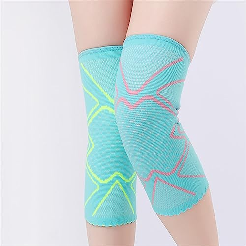 OOAYDYWO Running High Elastic Sports Knee Pads Warm Jumping Climbing Knitted Female Cycling Protective Gear