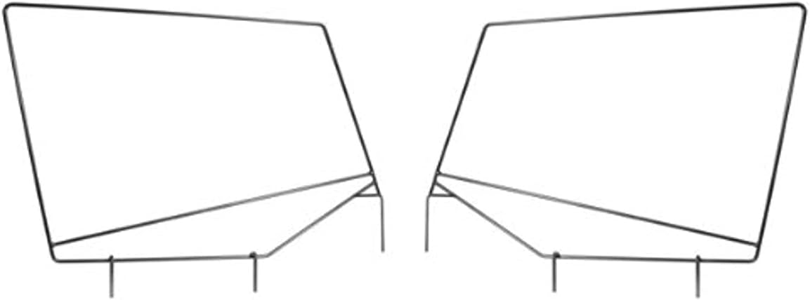 Rugged Ridge Door Skin Frame Kit for Jeep Wrangler YJ | Steel, Black | 13701.80 | Fits 1987-1995 Jeep Wrangler YJ