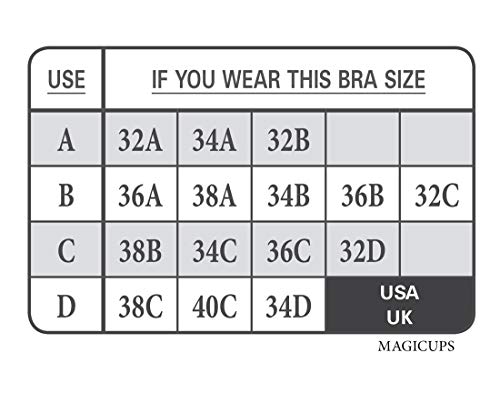 Braza Magic Cups - Adhesive Strapless Bra Cups - Beige: Size A #TOP1