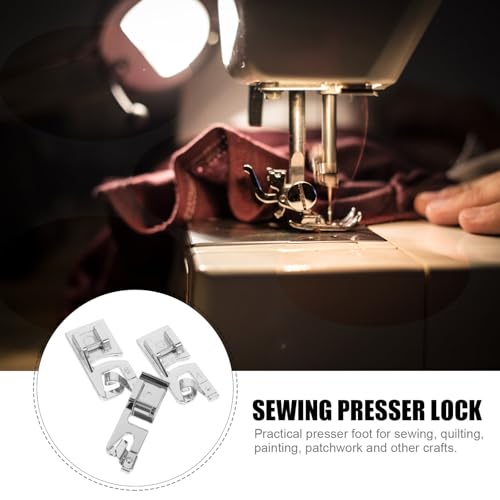 Set de 3 Pies Prensatelas para Máquina de Coser Dobladillo miniatura 3
