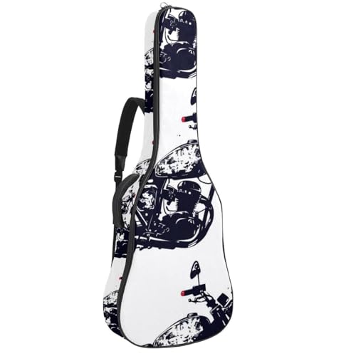 Housse guitare 109 cm souple et imperméable pour protéger et transporter