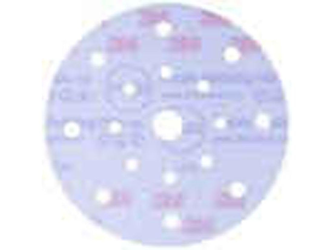 3M Hookit Abrasive Disc attached to a sander backup pad