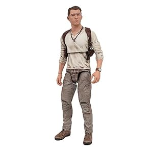 Diamond Select Toys Uncharted: Nathan Drake Acton Figure,Multicolor 7 inch (Pack of 1)