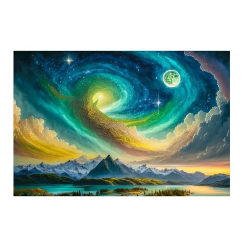 Poster cosmique GAEKKO pour s'évader dans les étoiles au quotidien