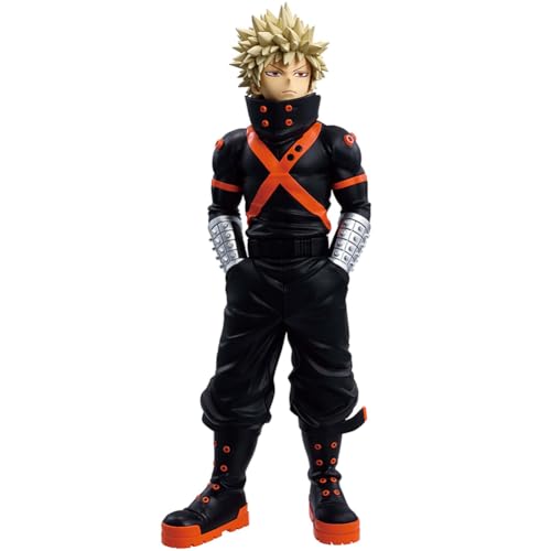 Linfemy MHA Midoriya Izuku - Figura de anime Bakugou Katsuki, modelo de Navidad, 21 cm, estatua, juegos, merchandising de escritorio, decoración de pasteles, regalos para fanáticos