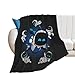 Produktbild Astros Playroom Bot Party Premium Teewarm Anti-Pilling Flannel Blankets Fit for Adults, Throw Blankets Warm Knee Plush Blanket Bed Sheet60*80"150 * 200Cm