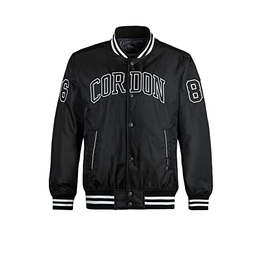 Cordon Sport Herren College Jacke Sport King (as3, alpha, s, regular, regular, Black)