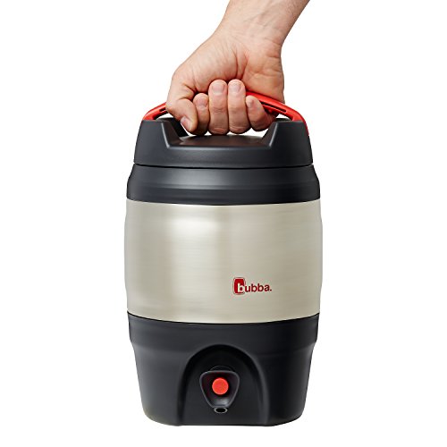 Bubba Sport Vacuum-Insulated Water Jug with Spout, 128 oz, Charcoal
