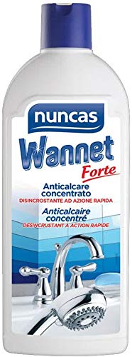 NUNCAS SET PULIZIA BAGNO GLASNET 750 ML + WANNET FORTE 500 ML + WANNET EASY 500 ML + pacco 5 panni in microfibra 30x40cm