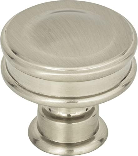 Atlas Homewares A100-BRN Oskar Collection Knob, Brushed Nickel