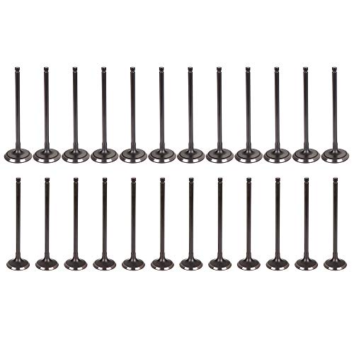 ECCPP Engine Intake Exhaust Valves Kit fit for Honda Odyssey 05-10 for Honda for Accord 03-07 for Acura CL 01-03 for Acura MDX 01-06 for Saturn Vue 04-07 24Pcs EM4407J32A3 V-4687 Intake Valve