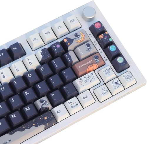 PBT�L�[�L���b�v�A143�L�[���،^PBT�L�[�L���b�v�Z�b�g �`�F���[�v���t�@�C���L�[�L���b�v ASIN���C�A�E�g�p7U�X�y�[�X�o�[�t�� Cherry Gateron MX�X�C�b�` ���J�j�J���L�[�{�[�h�B