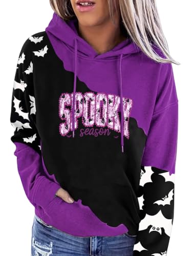FAYALEQ Halloween Sweatshirts for Women Halloween Hoodies Long Sleeve - image 1