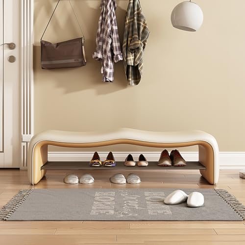 Banc de rangement matelassé et confortable de 140cm pour optimiser l'espace - 5
