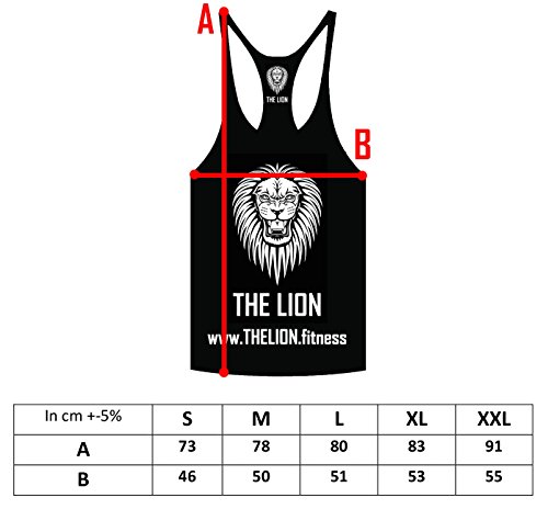 THE LION Goku Golds Camicia Muscolare Canotta da