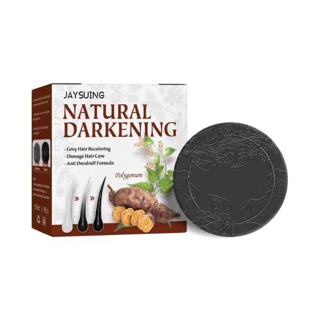 Herbal Hair Soap Bar | Anti Hair Fall & Dandruff Control | Natural Shampoo Bar for Strong, Shiny Hair | Sulfate-Free | Ideal for Men & Women | Suitable for All Hair Types | 50g-image-48