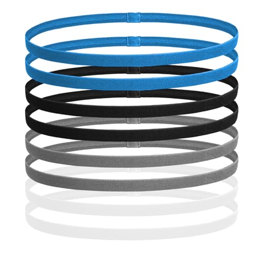 8 Piezas De Diademas Deportivas Para Niños, Juego De Diademas Elásticas De Fútbol, ​​diademas Finas Para Niños, Accesorios Para El Cabello Antideslizantes, Adecuados Para Correr, Fútbol, ​​yoga Y Más.