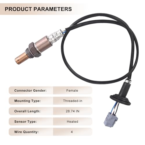 Sensor de Oxígeno Downstream para Toyota Corolla Matrix 2003-2008 miniatura 4
