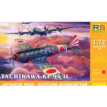 RSモデル 1/72 日本陸軍 高高度迎撃戦闘機 立川飛行機 キ-94Ⅱ 未組立 RS models 立川 キ94 II RSモデル 1/72 日本陸軍 高高度迎撃戦闘