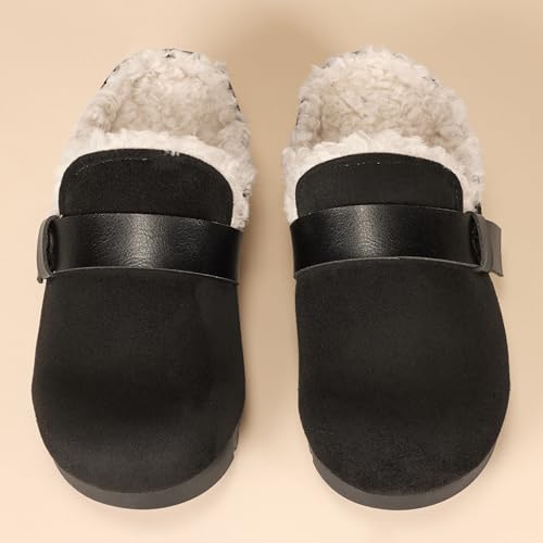 Image of Amazon Essentials Women's Backless Shearling Memory Foam Non-Slip Mule