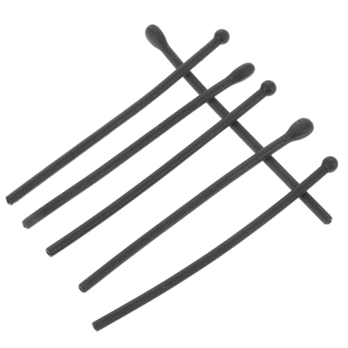 Ipetboom 12組対のシリコン眼鏡エンドティップス 防滑イヤーソック付き 眼