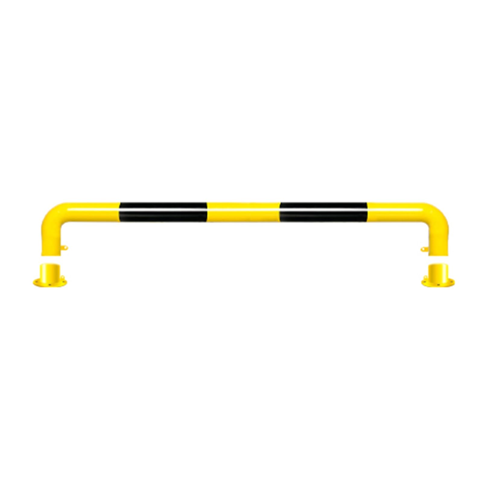 DUANHOZ Parking Guardrails,U-Shaped Security Bollards, Removable Anti-Collision Car Blockers for Garage & Hotel Parking, Durable Guardrail Bumper Protectors (76x1500x200mm)