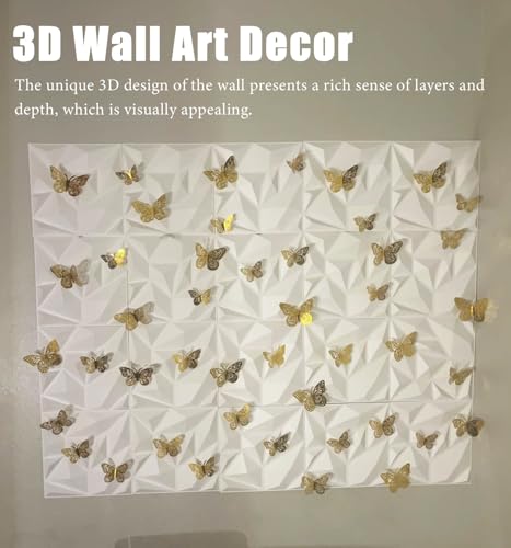 Paneles de pared decorativos 3D para tapar imperfecciones con revestimiento interior de PVC pintable 4