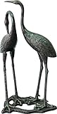 Innova Hearth and Home Heron Statue, Aged Bronze
