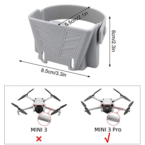 Mini 3 Pro Elica Protezione per DJI Grigio Mini 3