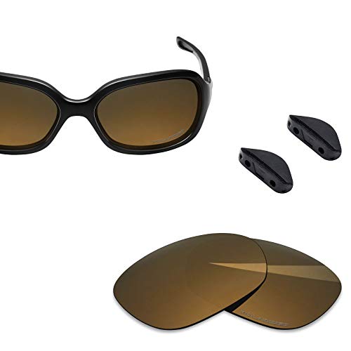 Image of BLAZERBUCK Polarized Replacement Lenses & Nose Pad for Oakley Pulse OO9198 Sunglasses