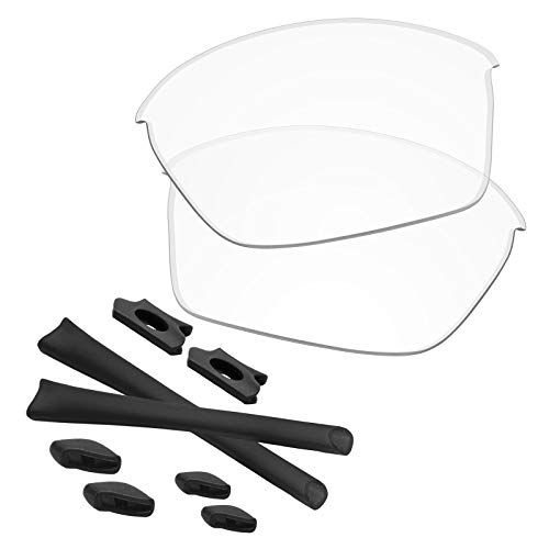 Image of Flak Jacket Lenses & Rubber Kits Replacement for Oakley Sunglasses Polarized