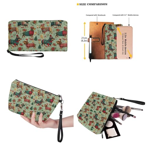 Image of Top Handle Purse for Women, Large Tote Handbag With PU Wallet Set, Gift for Mom