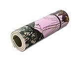 Floatation iQ Floating Oasis 15 x 6 Foot Foam Island Water Pool Lake Lounger Play Pad Mat, Break-Up Country Pink Camo