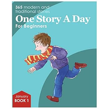 Paperback One Story A Day For Beginners - Book 1 (January) Book