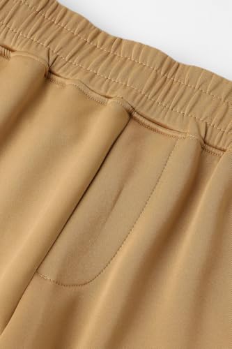 Image of SNITCH Men Track Pants | Relaxed Fit with Contrast Side Stripes & Zippered Pockets | Polyester Blend Fabric for Athletic & Street Wear | Stretchable & Comfortable Design