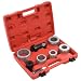Produktbild vidaXL Rohraufweiter Set 8-tlg. Rohrausweiter Satz Rohrweiter Rohr Aufweiter Rohrexpander Kohlenstoffstahl Aluminium 1-5/8" bis 4-1/4" Manuell