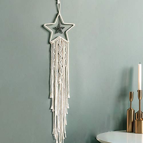 Juttira, 8Pcs Dream Catcher Metal Rings Gold Dreamcatcher Metal Hoops Star Shaped Macrame Ring For Crafts, Macrame Wall Hanging, Wedding Wreath Decor, 4 Sizes (2/4/6/8 Inches) #TOP6